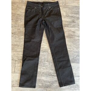 McDonalds Pants Womens Size 8 Black‎ Employee Uniform MC276 Black NWOT Jeans